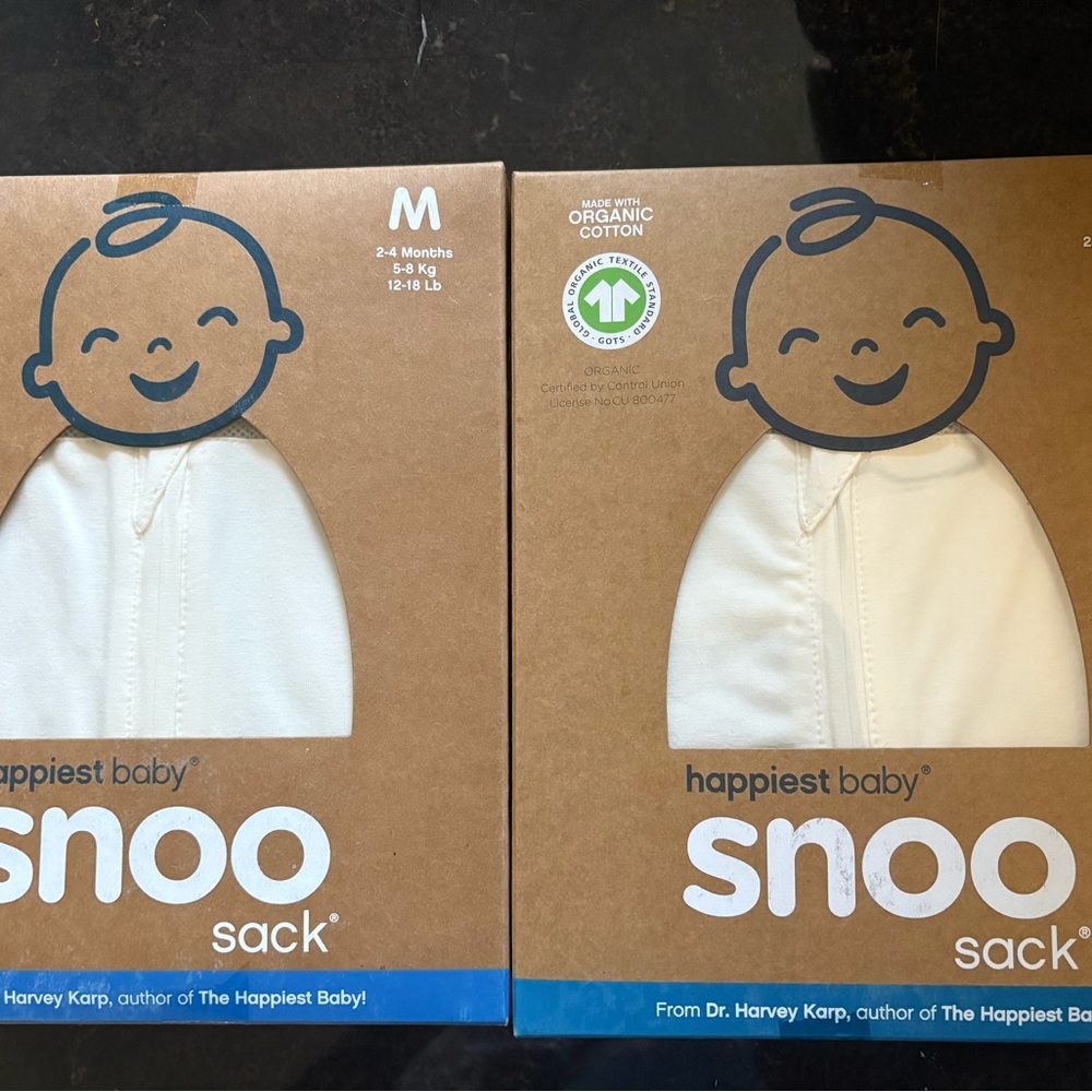 Happiest Baby Snoo Sack - Cream